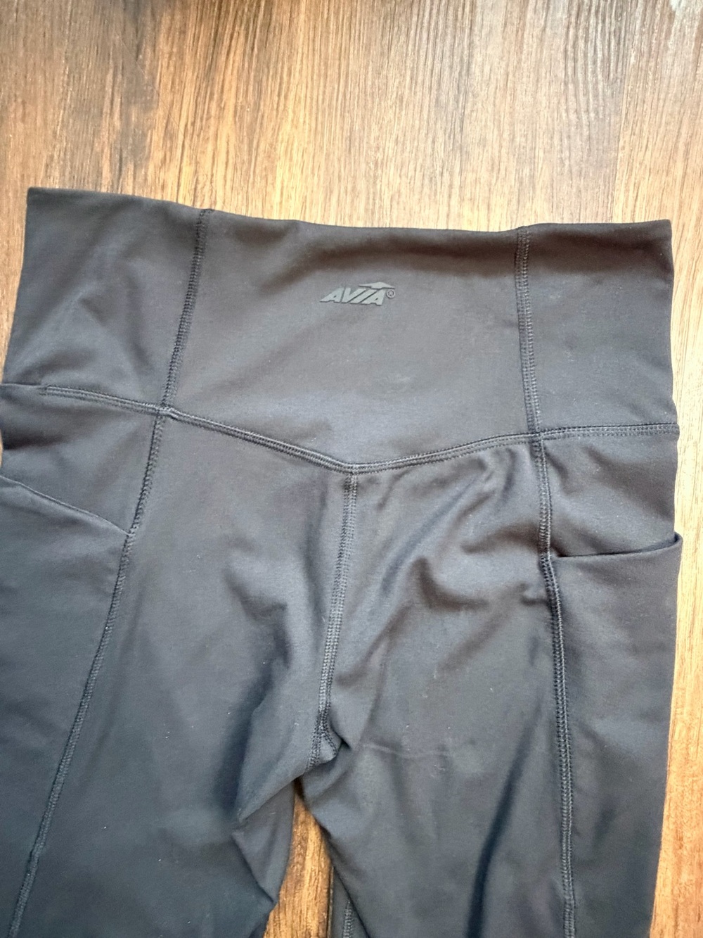 Avia Active Flare Yoga Pants with Wide Waistband - Picture 4 of 9